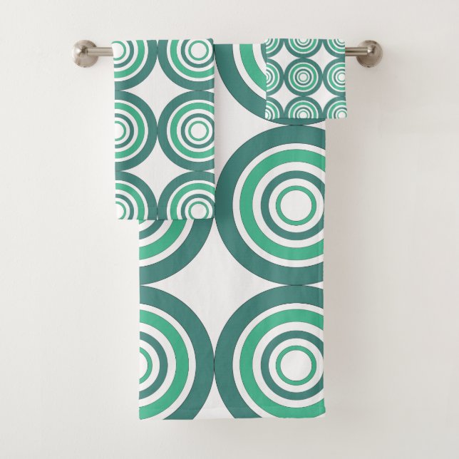 Mandala Geometrisch  Badhandtuch Set (Insitu)