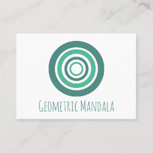 Mandala Geometrisch  Visitenkarte