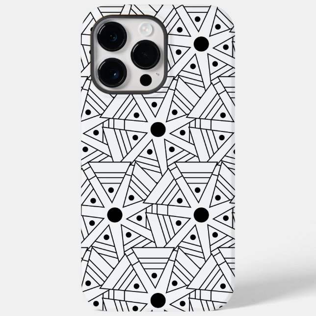 Mandala-Geometrisches Muster  Case-Mate iPhone Hülle (Rückseite)