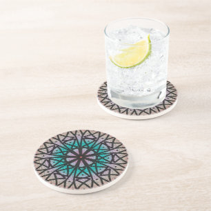 Mandala Getränkeuntersetzer