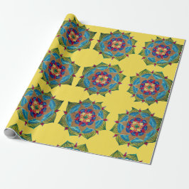 Mandala Glossy Wrapping Paper Geschenkpapier
