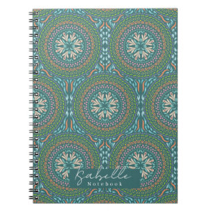 Mandala Green Notizblock