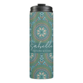 Mandala Green Thermosbecher