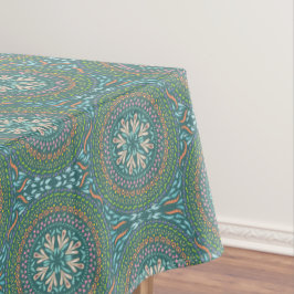 Mandala Green Tischdecke