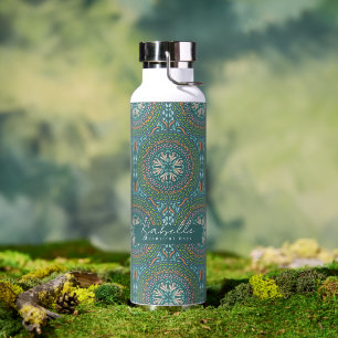 Mandala Green Trinkflasche