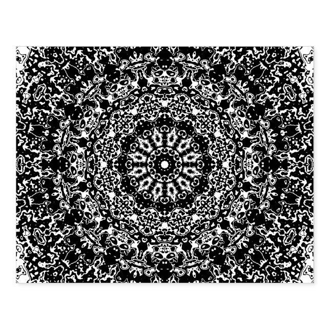 Mandala Gummistempel (Prägung)