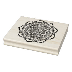 Mandala Gummistempel