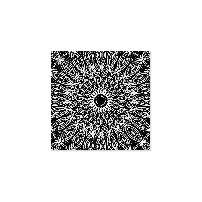 Mandala Gummistempel (Prägung)