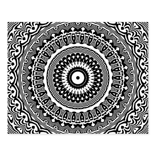 Mandala Gummistempel (Prägung)
