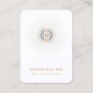 *~* Mandala Heilige Geometrie Alchemy Shaman Visitenkarte