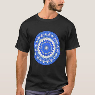 Mandala Heilige Geometrie Prana Yoga Mantra Om T-Shirt