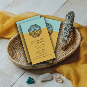 Mandala Holistic Health Business Card Visitenkarte