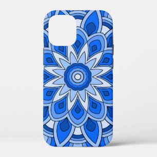 Mandala in blau Case-Mate iPhone hülle