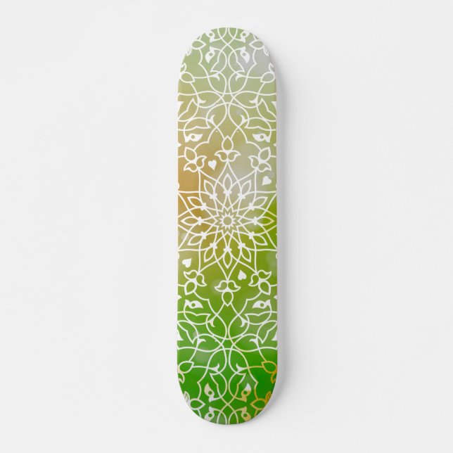 Mandala Inspiration 11 Skateboard (Vorne)