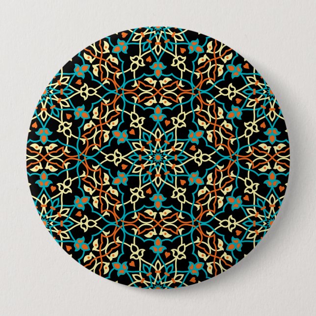 Mandala Inspiration 6 Button (Vorderseite)