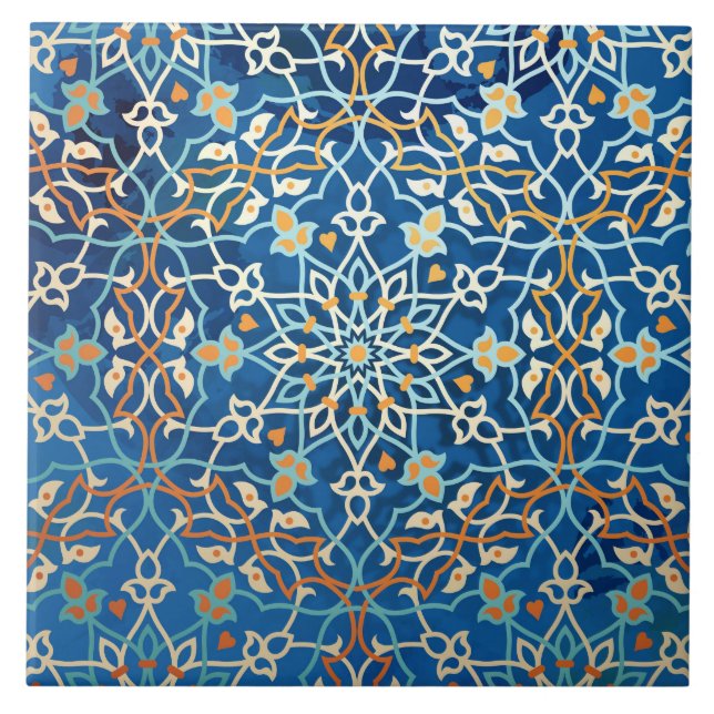 Mandala Inspiration Fliese (Vorderseite)