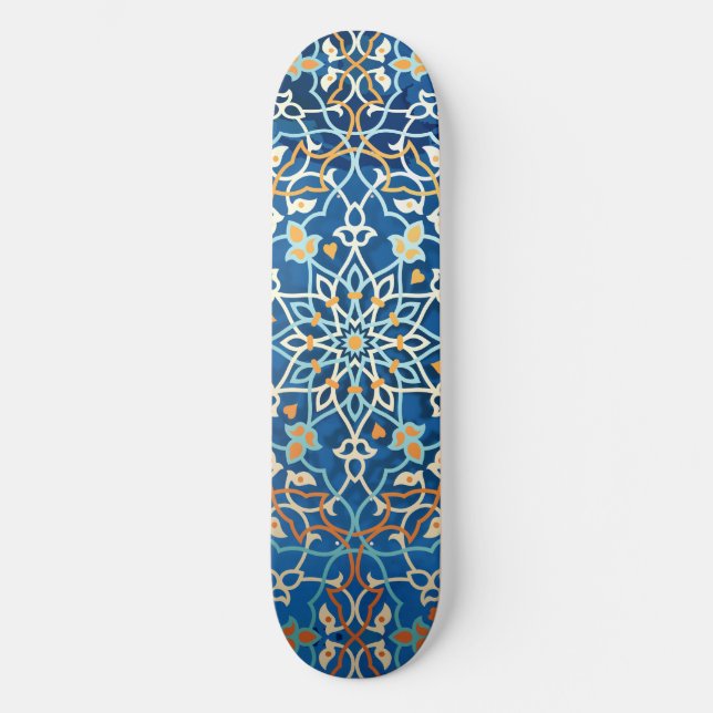 Mandala Inspiration Skateboard (Vorderseite)