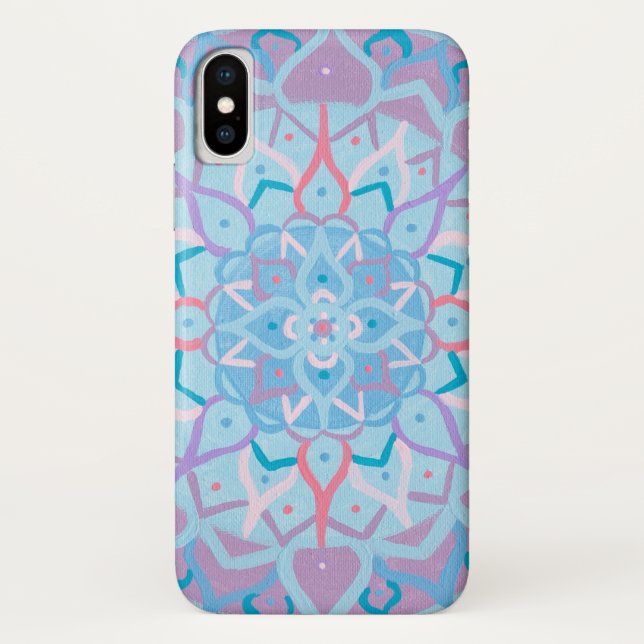 Mandala iPhone Case (Rückseite)