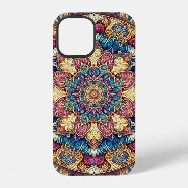 Mandala iPhone Hülle (Rückseite)