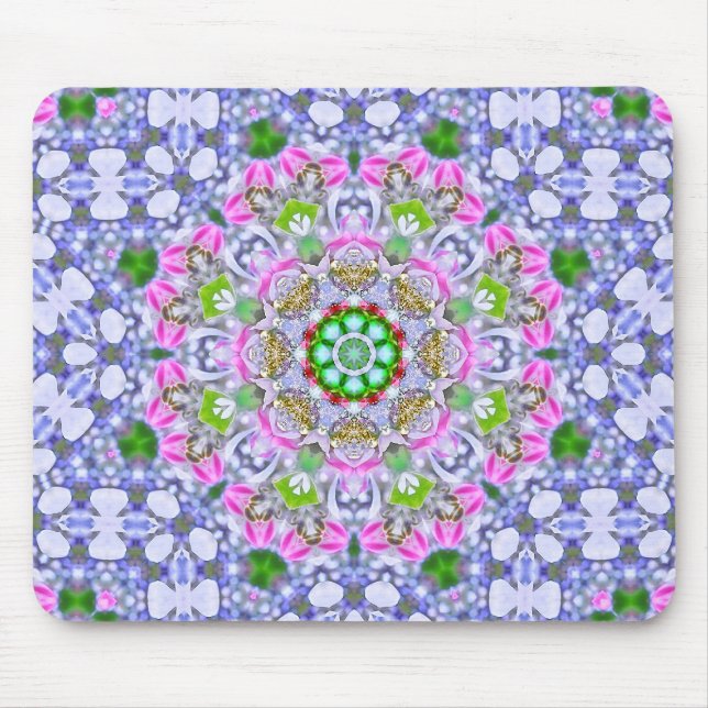Mandala Jewels Mousepad (Vorne)
