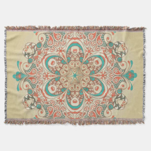 Mandala Kaleidoscope Mosaic - Blanket Decke