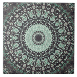 Mandala Kaleidoskop Fliese