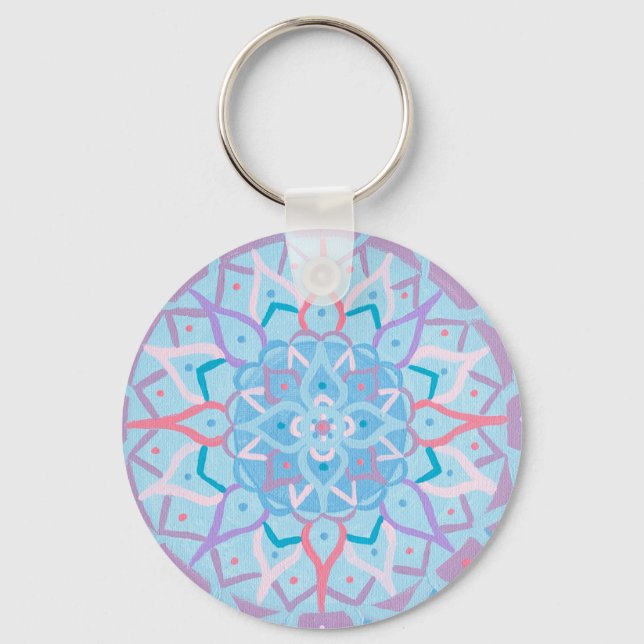 Mandala Key Chain Schlüsselanhänger (Vorderseite)