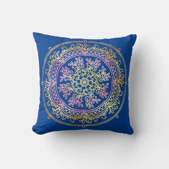 Mandala Kissen (Vorderseite)
