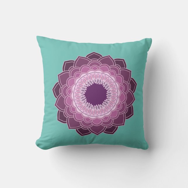 Mandala-Kissen Kissen (Vorderseite)