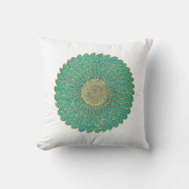 Mandala-Kissen Kissen (Vorderseite)