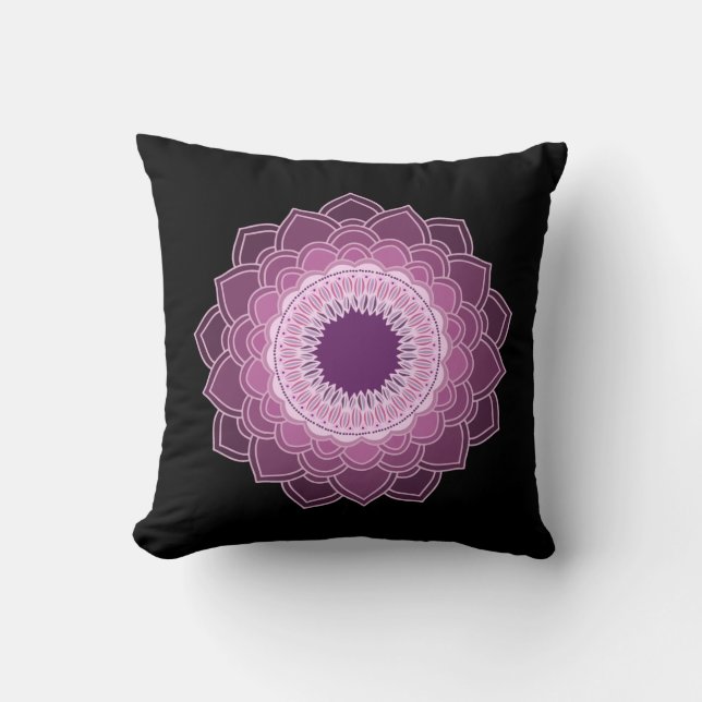 Mandala-Kissen Kissen (Vorderseite)