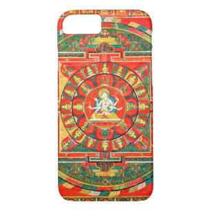 Mandala Kosmisches Diagramm für Meditation Case-Mate iPhone Hülle