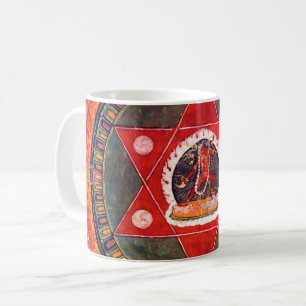 Mandala Kosmisches Diagramm für Meditation Kaffeetasse