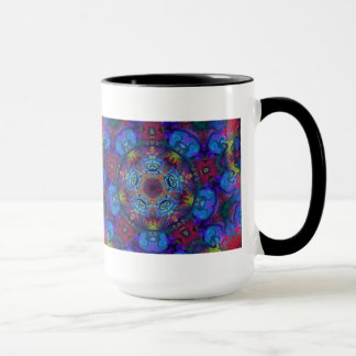 Mandala-Kunst-abstrakter Entwurf Tasse