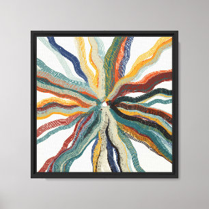 Mandala-Kunst  Leinwanddruck