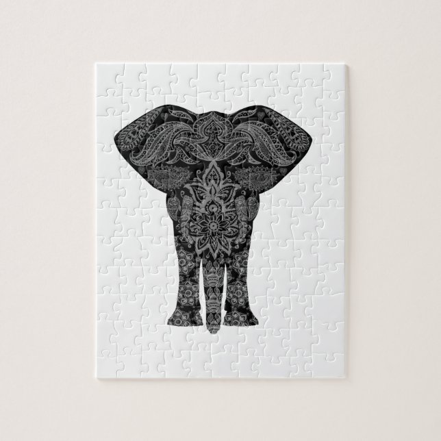 Mandala-Kunst Puzzle (Vertikal)