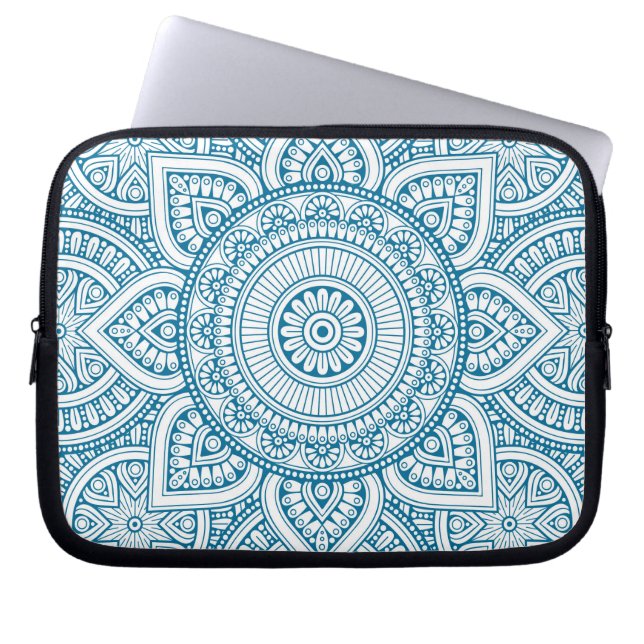 Mandala Laptopschutzhülle (Vorderseite)