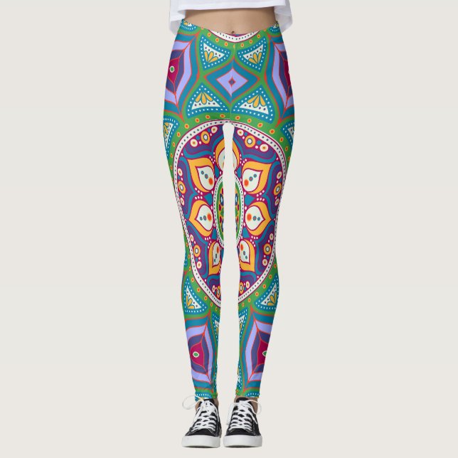 Mandala Leggings (Vorderseite)