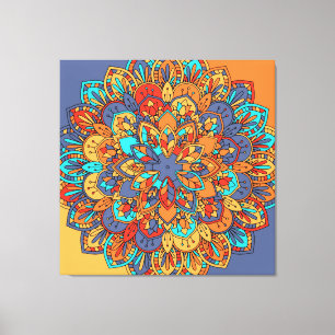 Mandala Leinwanddruck