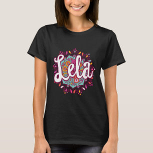 Mandala Lela Women Grandma Weihnachten Geburtstags T-Shirt