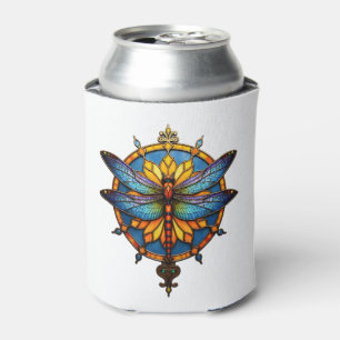 Mandala Libelle Leuchtende Heilige Geometrie Spiri Dosenkühler
