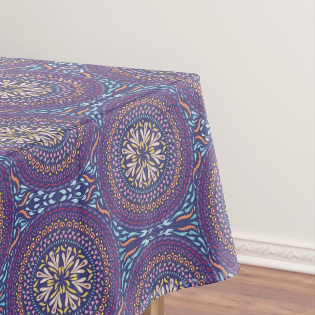Mandala Lila Tischdecke (Beispiel)