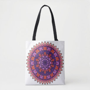 Mandala lila und rosa