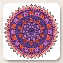 Mandala lila und rosa