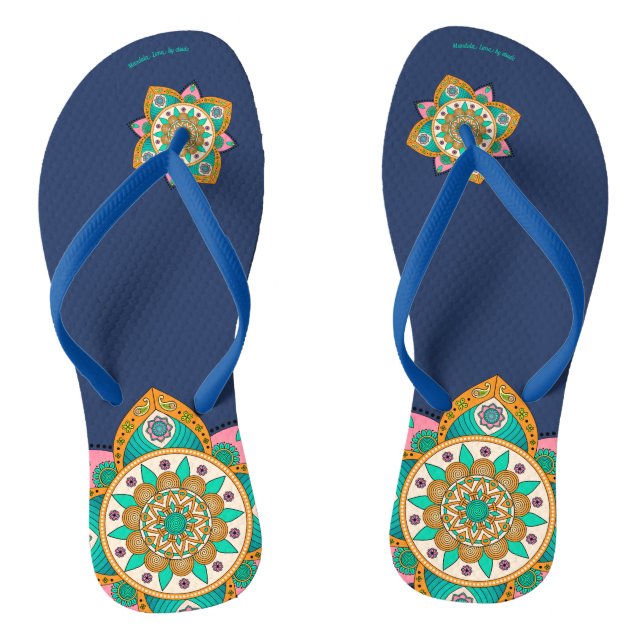 Mandala Lima Flip Flops (Fußbett)