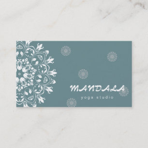 MANDALA LOGO INDIVIDUELL ANGEPASSTER YOGA INSTRUC VISITENKARTE