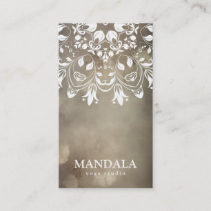 MANDALA LOGO INDIVIDUELL ANGEPASSTER YOGA INSTRUC VISITENKARTE