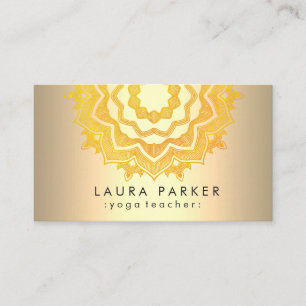 Mandala-Lotos-Blumen-Yoga-Meditation holistisch Visitenkarte