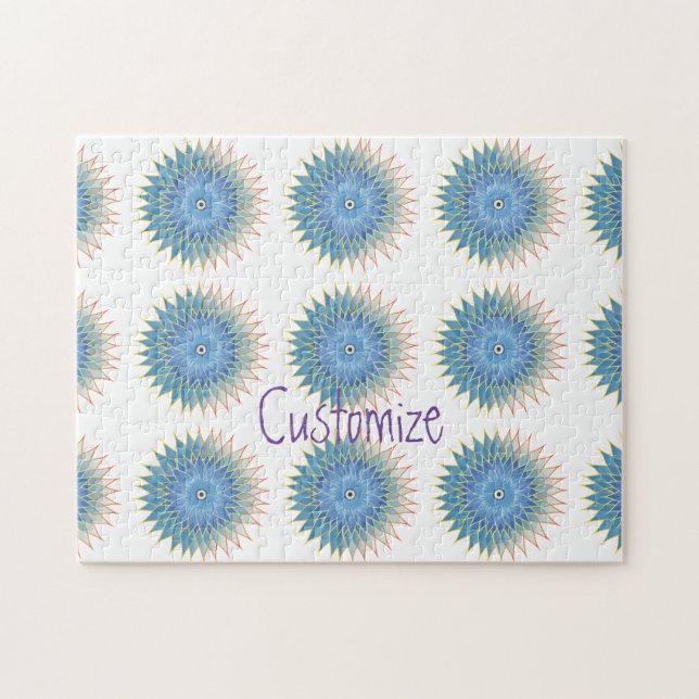 Mandala Lotus Blossom Thunder_Cove Puzzle (Horizontal)