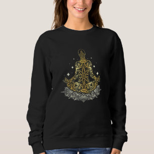 Mandala-Lotus-Meditation Sweatshirt